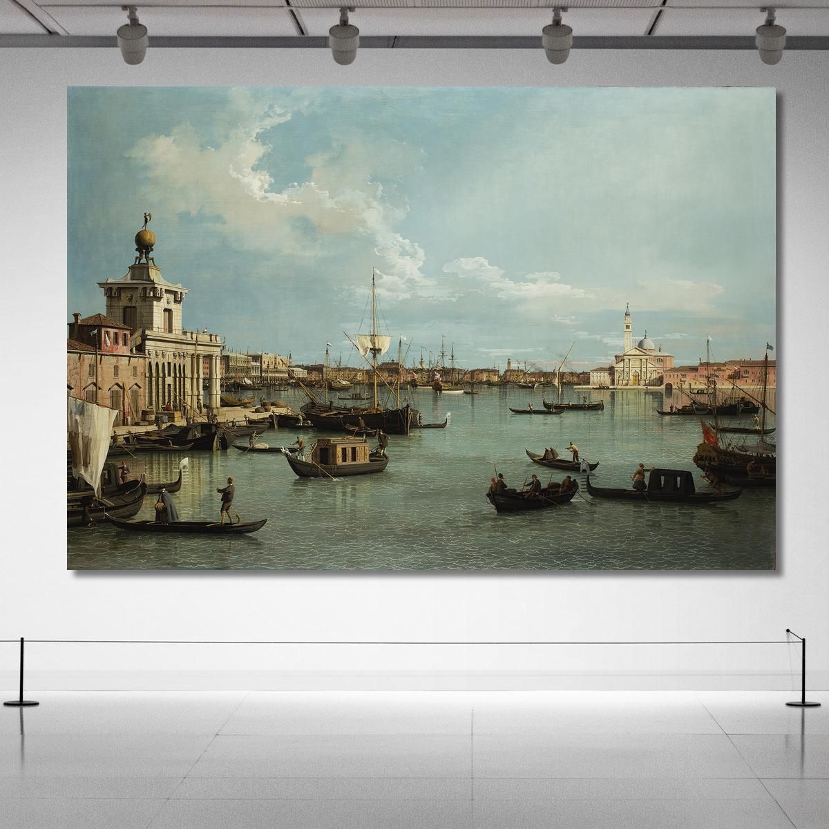 Venice The San Marco Basin From The Giudecca Canal Canaletto cnl60 canvas print 