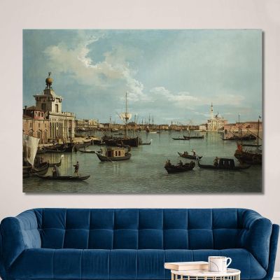 Venice The San Marco Basin From The Giudecca Canal Canaletto cnl60 canvas print 
