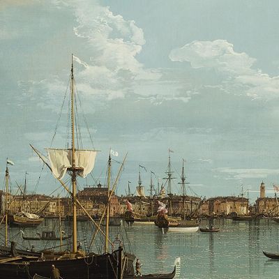Venice The San Marco Basin From The Giudecca Canal Canaletto cnl60 canvas print