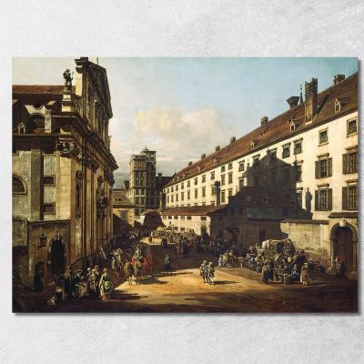 Vienna Dominican Church Canaletto cnl71 canvas print 