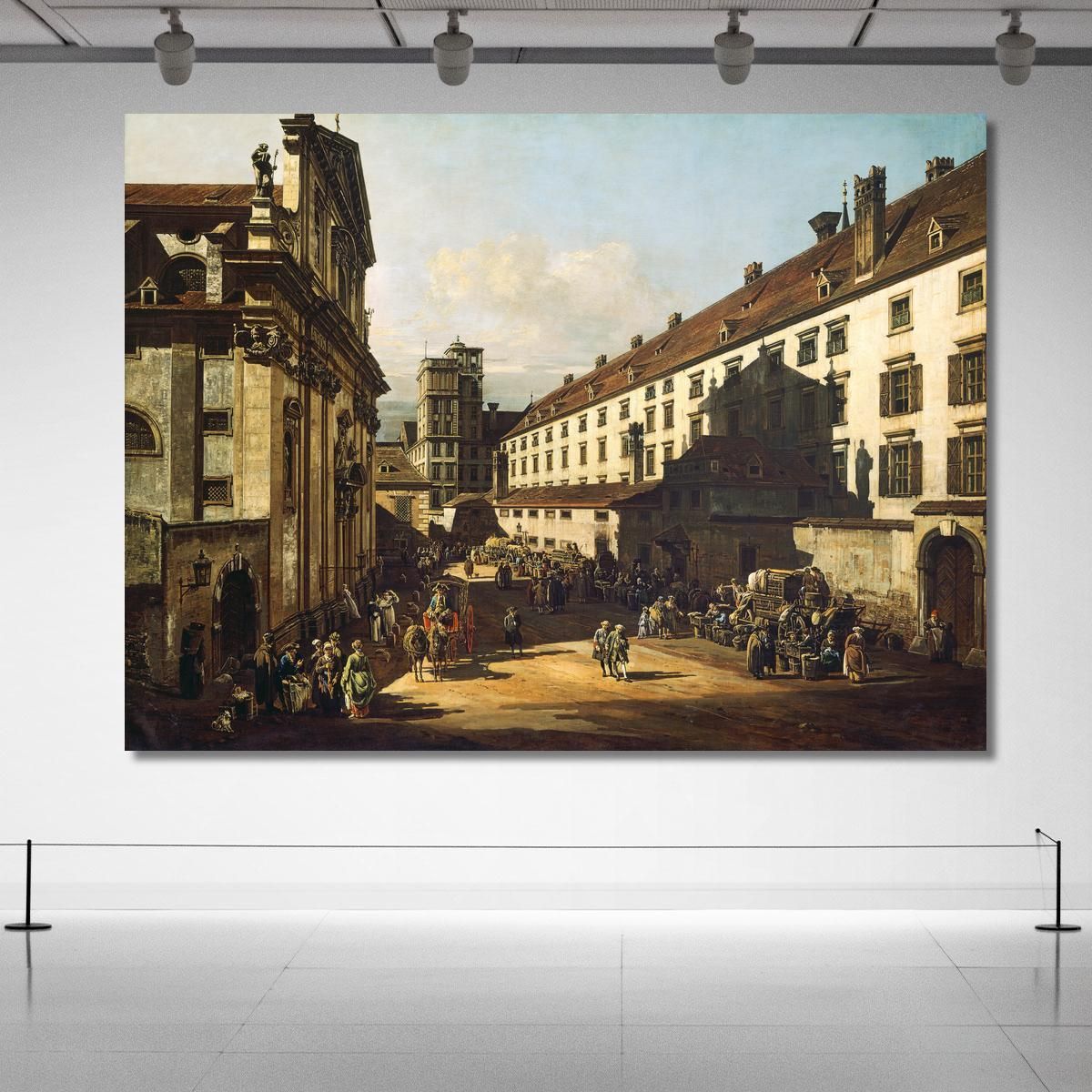 Vienna Dominican Church Canaletto cnl71 canvas print 