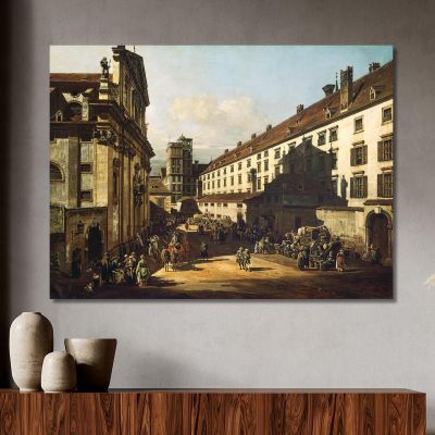 Vienna Dominican Church Canaletto cnl71 canvas print 
