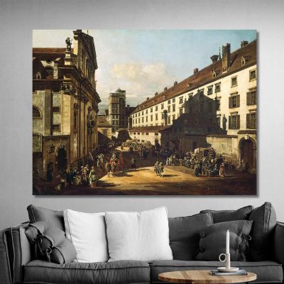 Vienna Dominican Church Canaletto cnl71 canvas print 