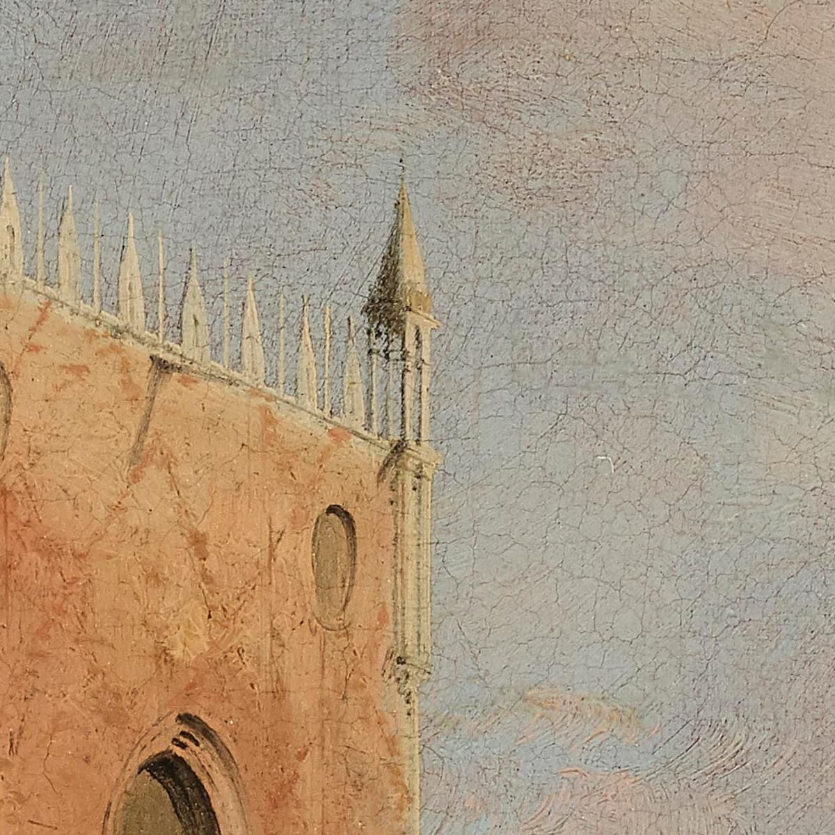 View Of The Piazzetta San Marco Looking South Canaletto cnl74 canvas print