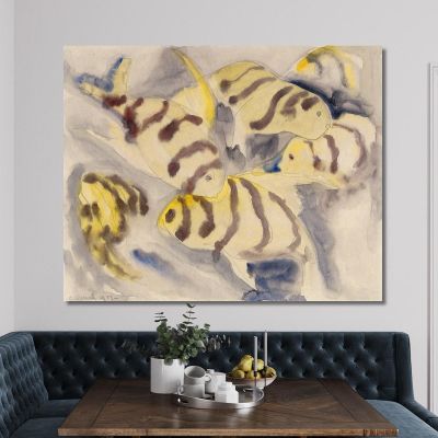 Fish Series No. 3 Charles Demuth cdm15 canvas print 