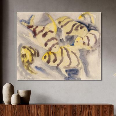 Fish Series No. 3 Charles Demuth cdm15 canvas print 