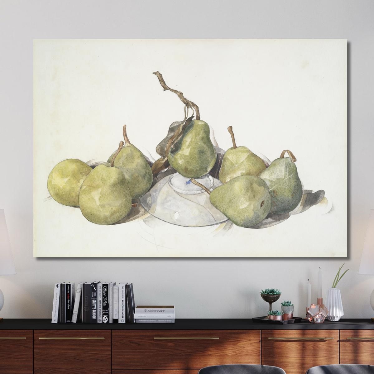 Green Pears Charles Demuth, cdm18 canvas print