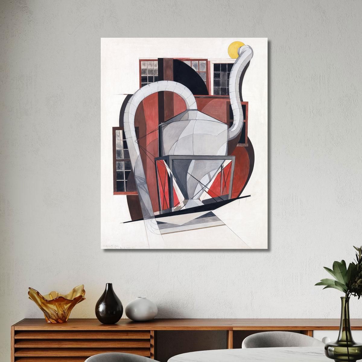 Machinery Charles Demuth, cdm30 canvas print