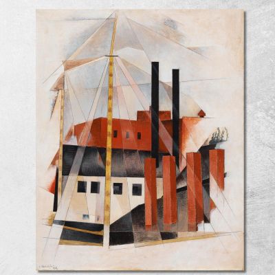Piano Mover'S Holiday Charles Demuth cdm39 canvas print 