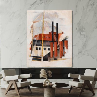 Piano Mover'S Holiday Charles Demuth cdm39 canvas print 