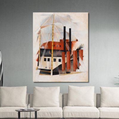 Piano Mover'S Holiday Charles Demuth cdm39 canvas print 