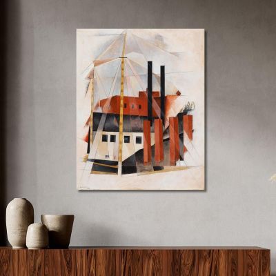 Piano Mover'S Holiday Charles Demuth cdm39 canvas print 