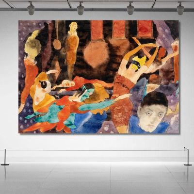 The Masque Of The Red Death Charles Demuth cdm49 canvas print 