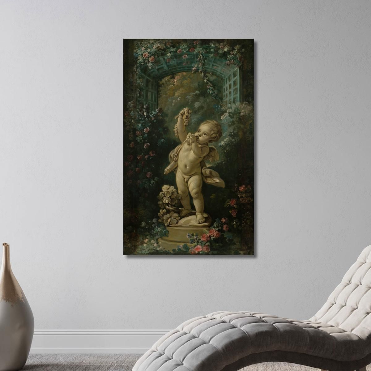 Love With Grapes François Boucher fbc9 canvas print 