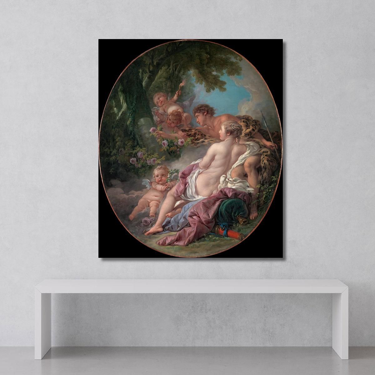 Angelica And Medoro François Boucher fbc10 canvas print 