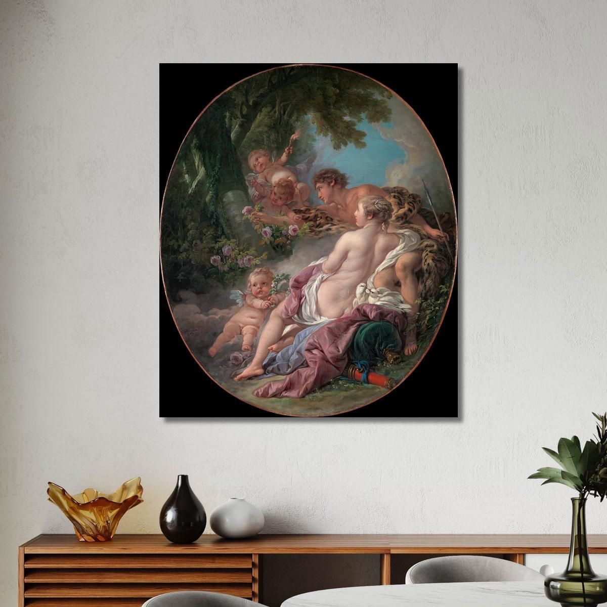 Angelica And Medoro François Boucher fbc10 canvas print 