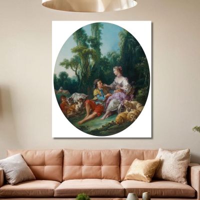 Are They Thinking About Grape François Boucher fbc13 canvas print 