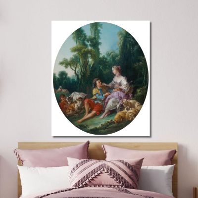 Are They Thinking About Grape François Boucher fbc13 canvas print 