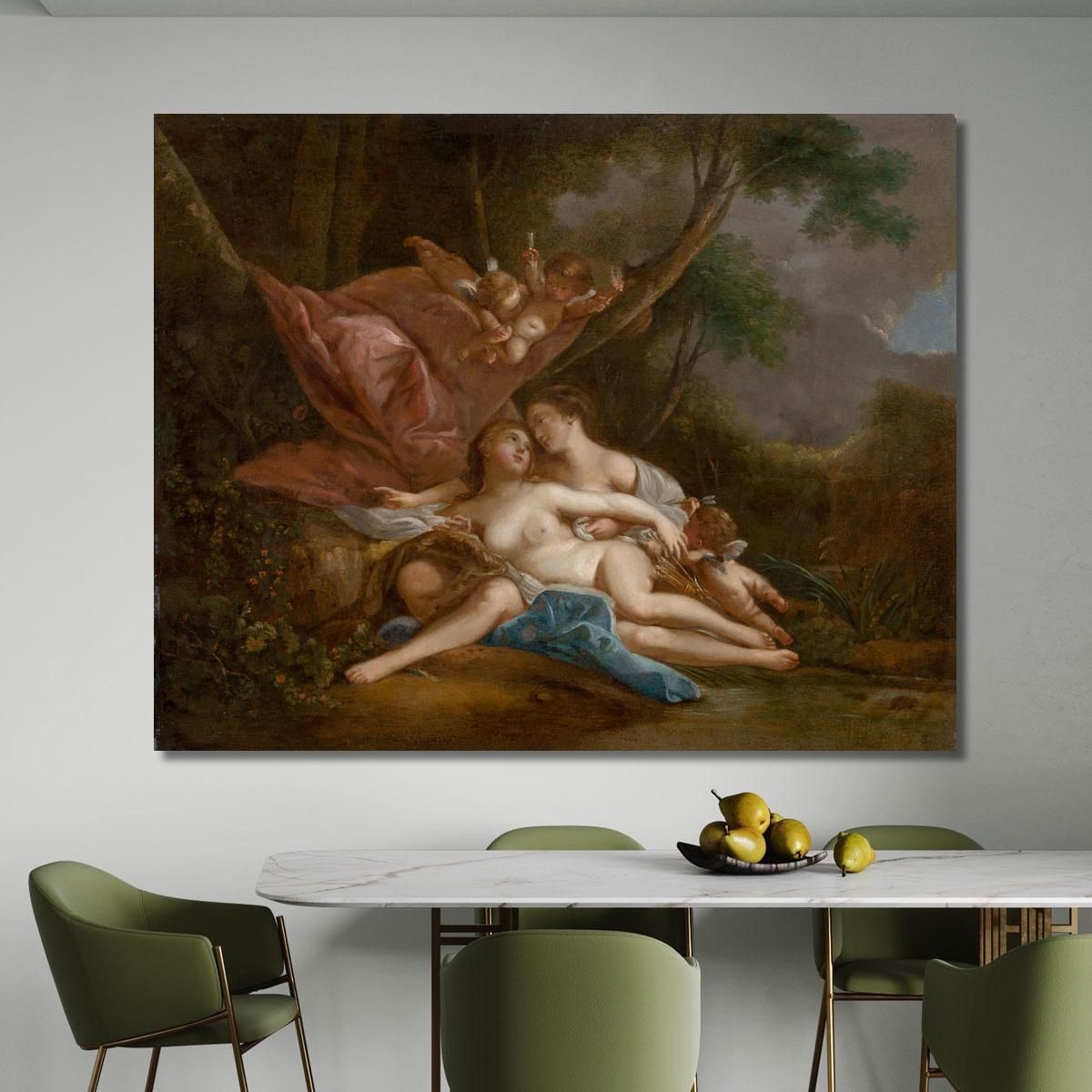 Artemis And Callisto François Boucher fbc15 canvas print 