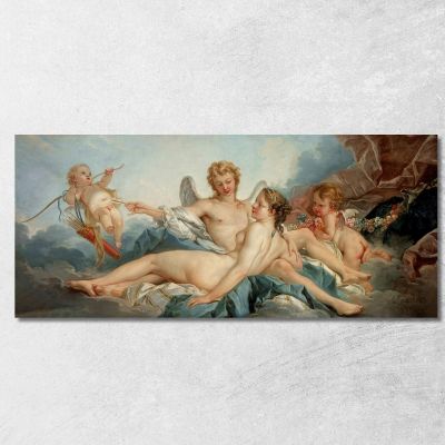 Cupid Wounding Psyche François Boucher fbc22 canvas print 