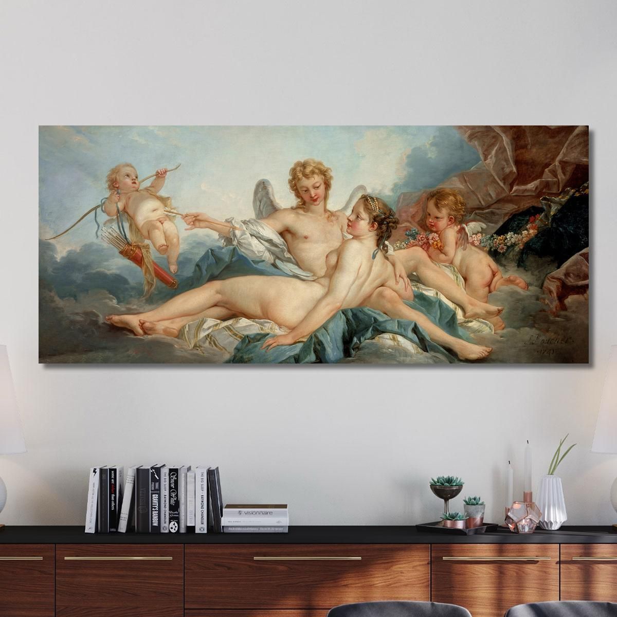 Cupid Wounding Psyche François Boucher fbc22 canvas print 