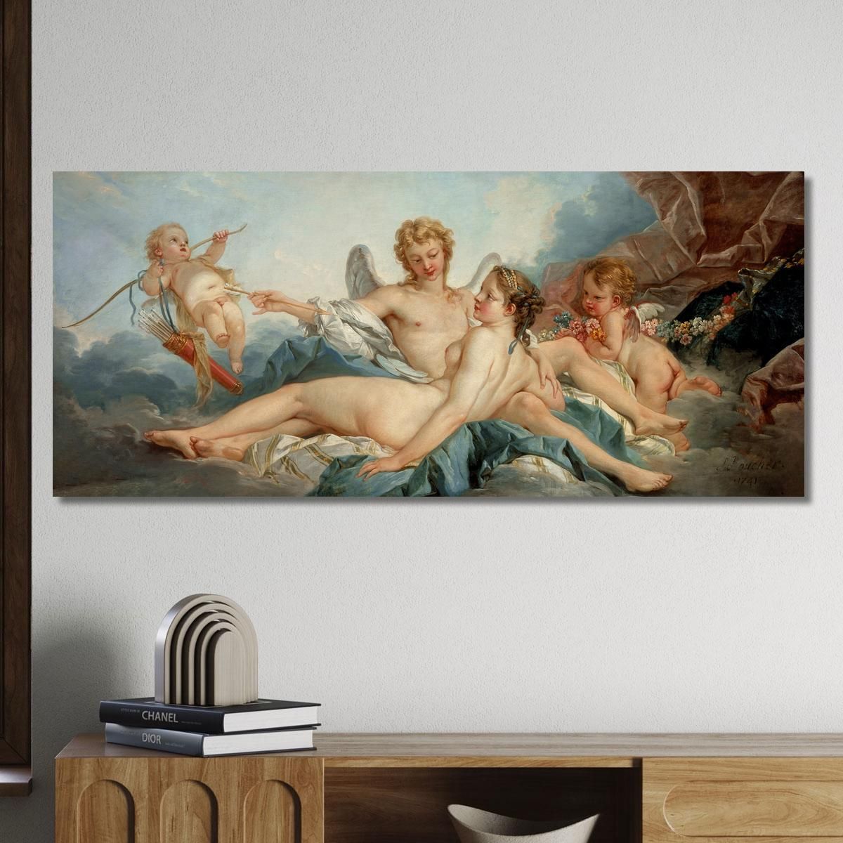 Cupid Wounding Psyche François Boucher fbc22 canvas print 