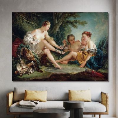 Diana Returning From The Hunt François Boucher fbc29 canvas print 