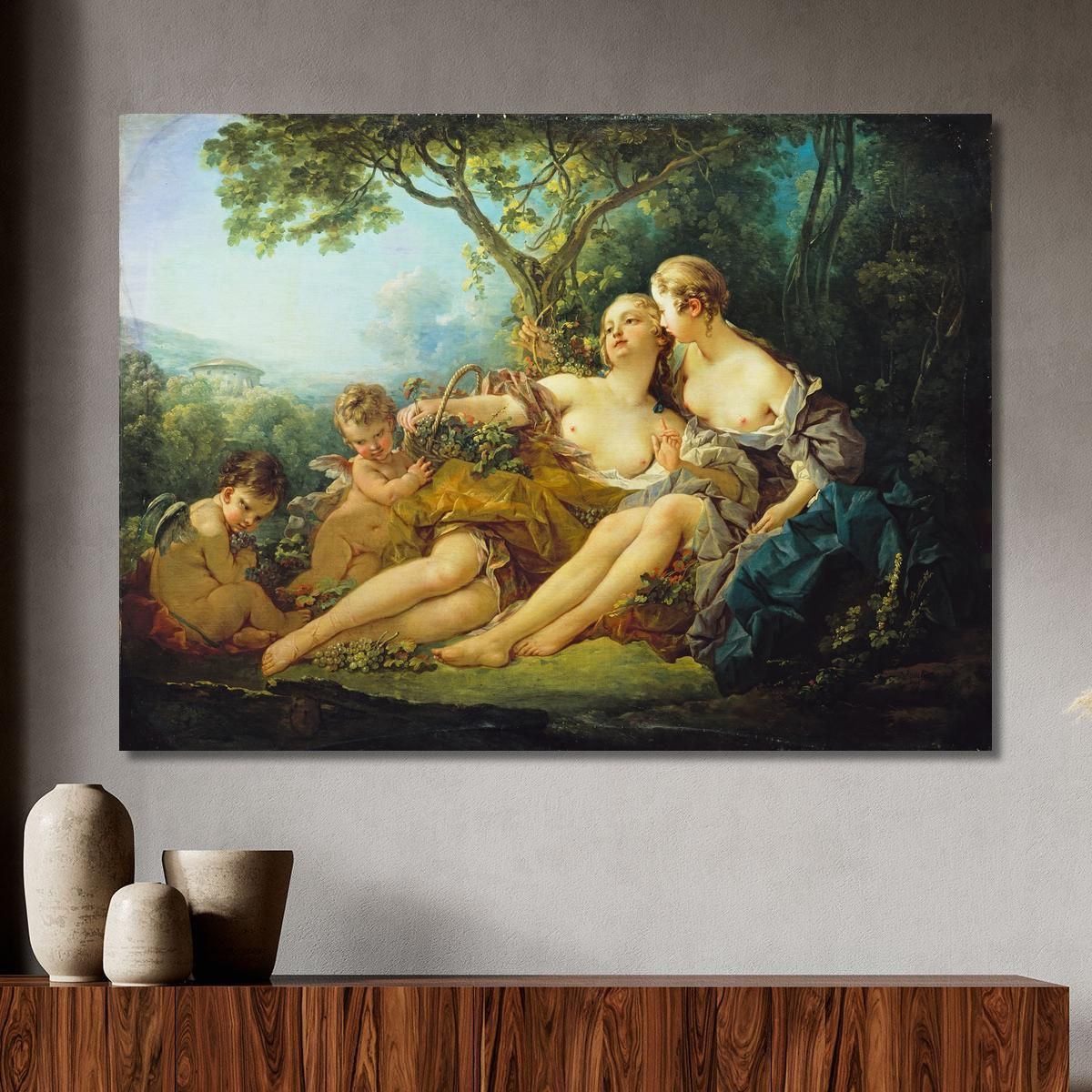 Erigone Conquered Erigone Vaincue François Boucher fbc30 canvas print 