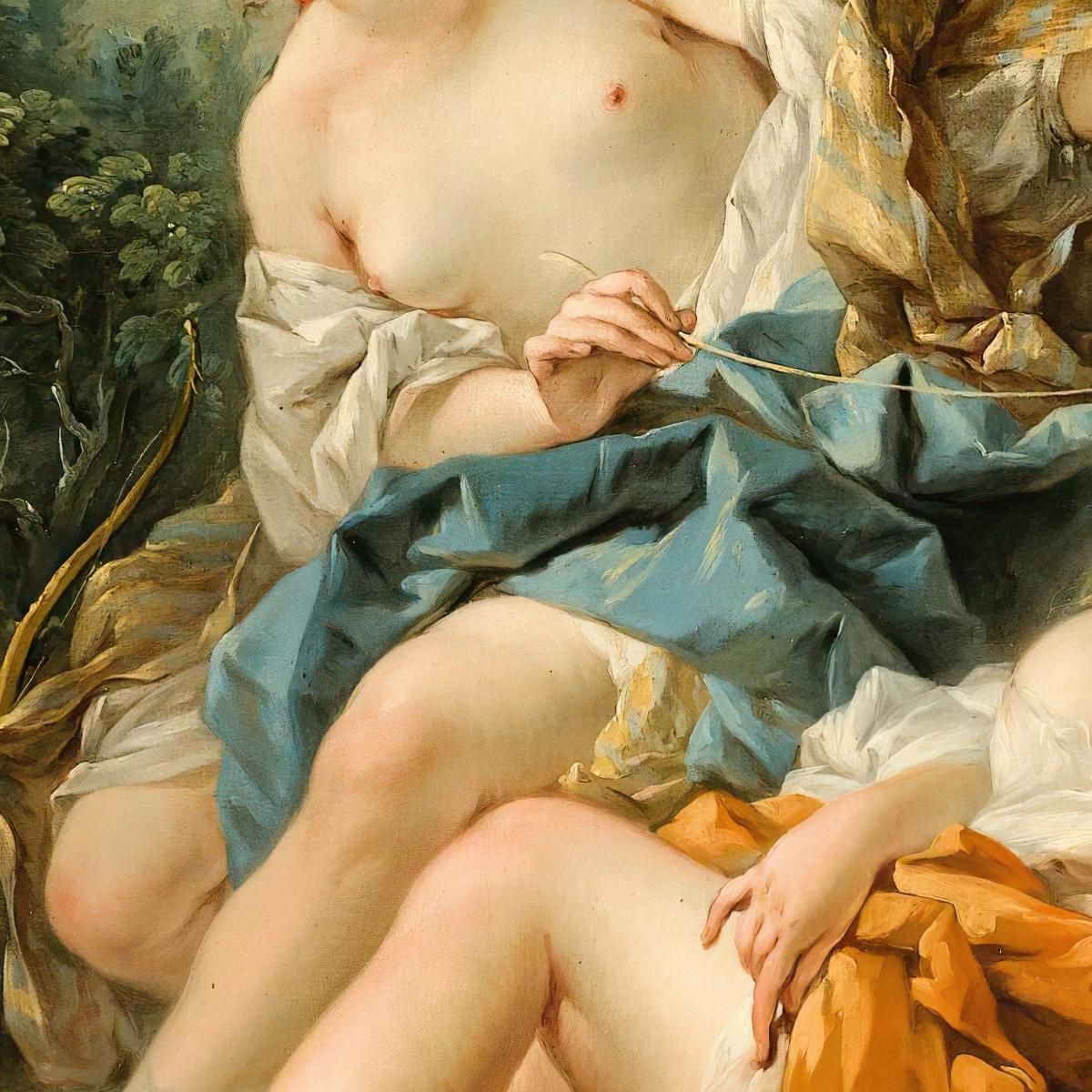 Hunting Nymphs François Boucher fbc34 canvas print