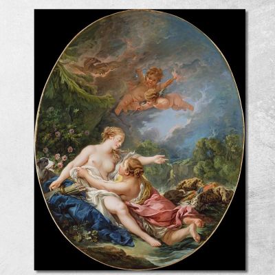 Jupiter And Callisto François Boucher fbc38 canvas print 