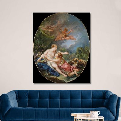 Jupiter And Callisto François Boucher fbc38 canvas print 