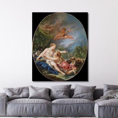 Jupiter And Callisto François Boucher fbc38 canvas print 