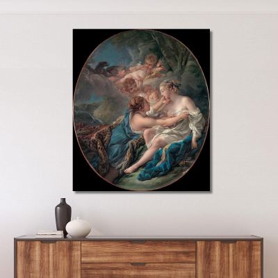 Jupiter In The Guise Of Diana And Callisto François Boucher fbc39 canvas print 