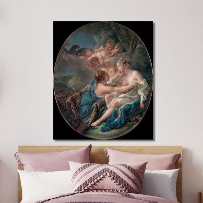 Jupiter In The Guise Of Diana And Callisto François Boucher fbc39 canvas print 