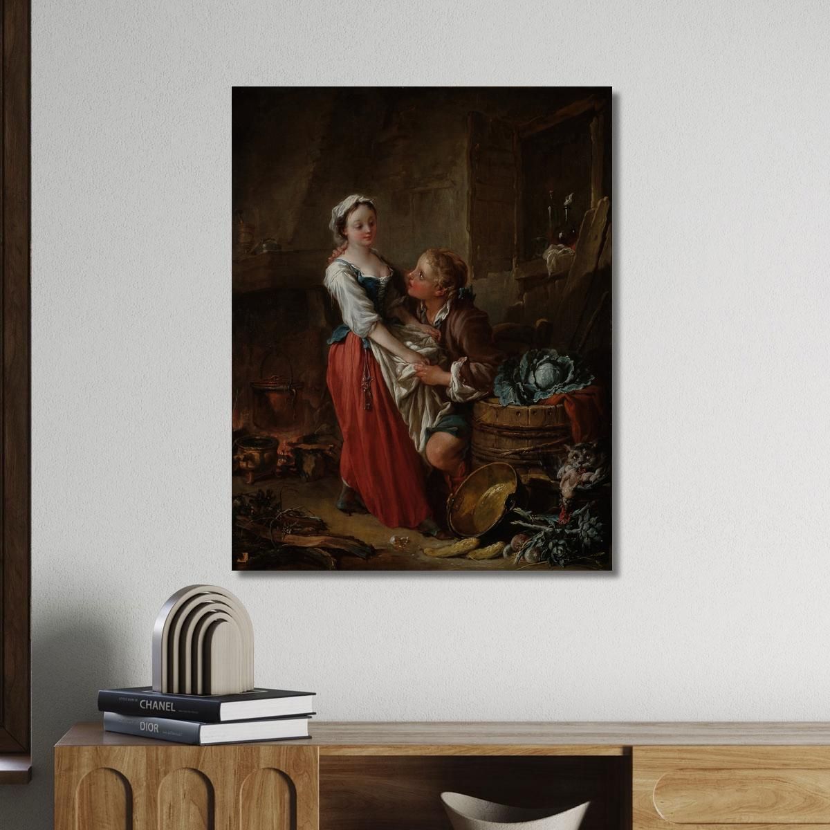 The Beautiful Cook François Boucher fbc40 canvas print 