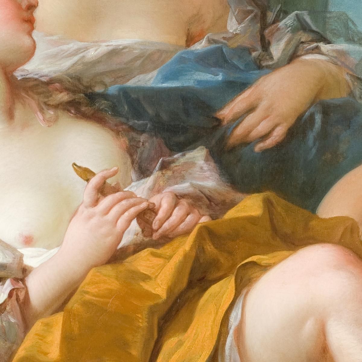 Pastoral Confidences François Boucher fbc46 canvas print