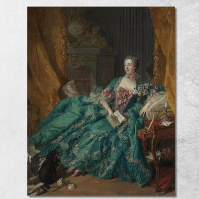 Madame De Pompadour 2 François Boucher fbc53 canvas print 