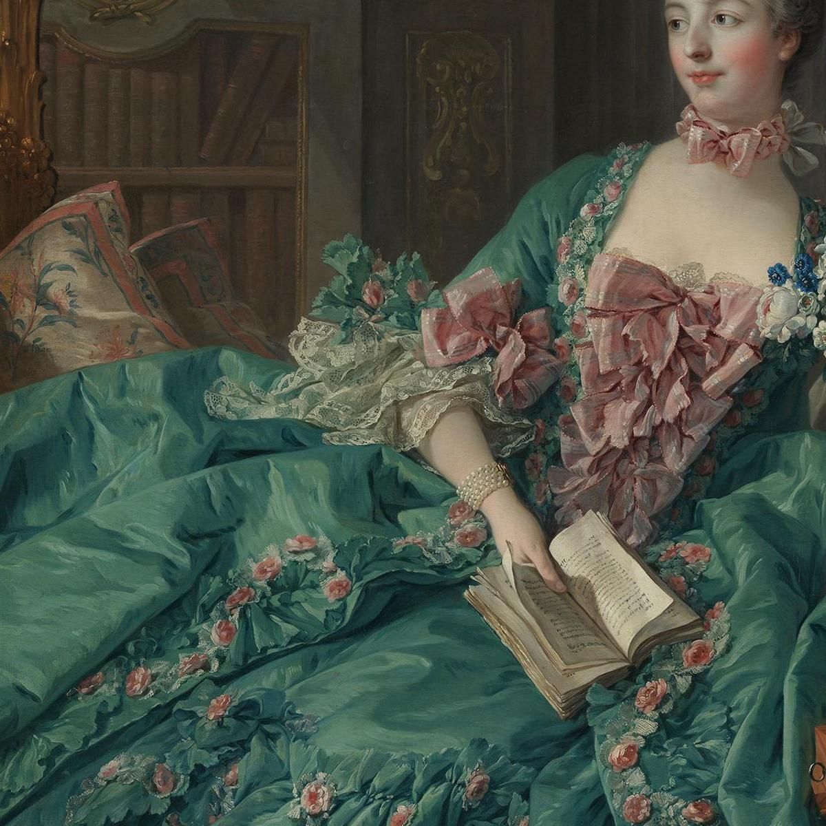 Madame De Pompadour 2 François Boucher fbc53 canvas print