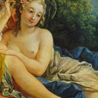 Pastoral Make-Up François Boucher fbc62 canvas print