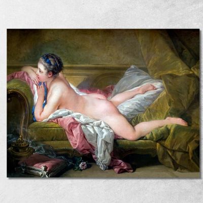 Resting Maiden François Boucher fbc74 canvas print 