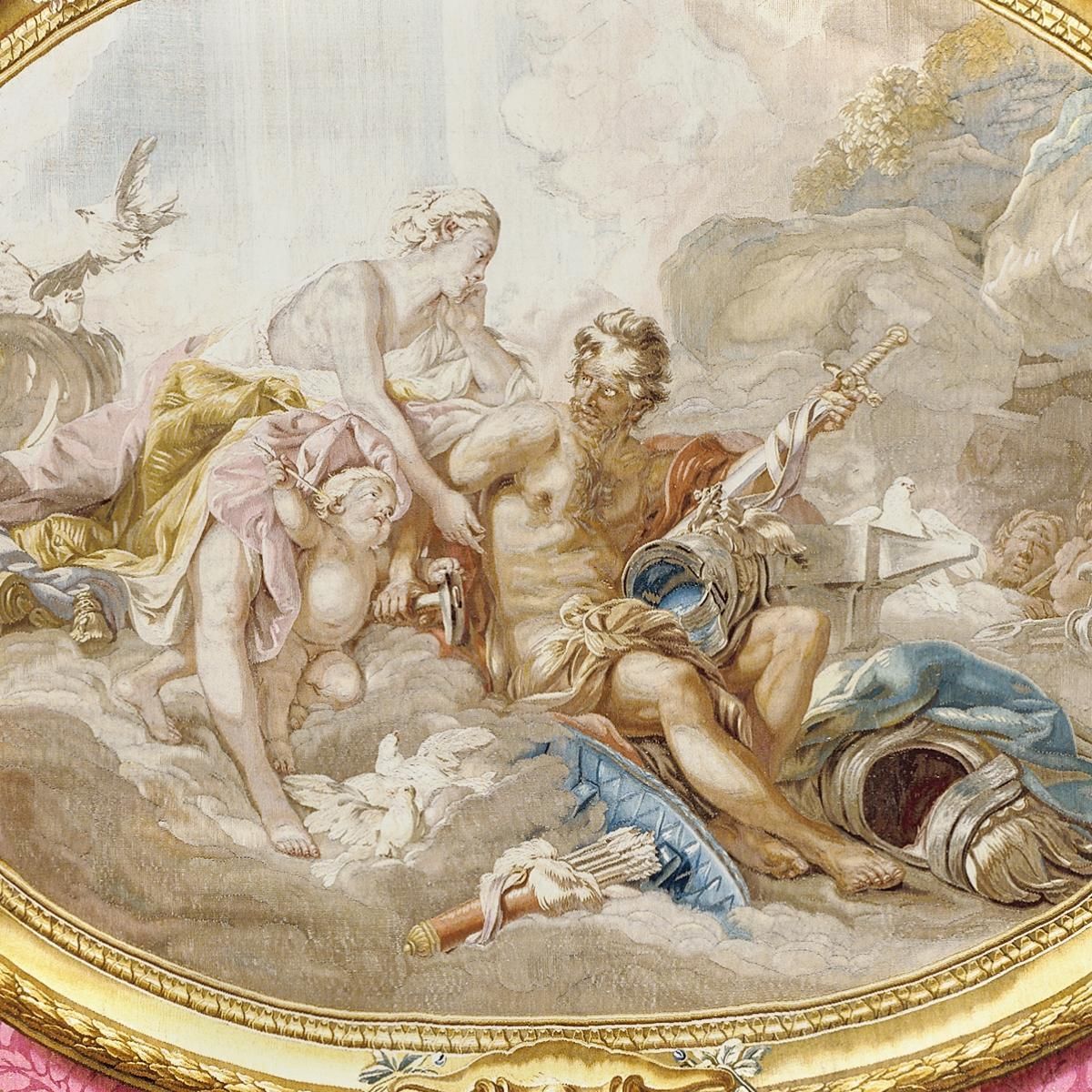 Tapestry Venus At The Forge Of Vulcan François Boucher fbc82 canvas print