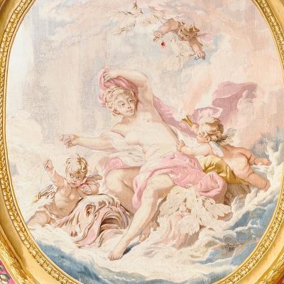 Tapestry Venus Emerging From The Waters François Boucher fbc83 canvas print