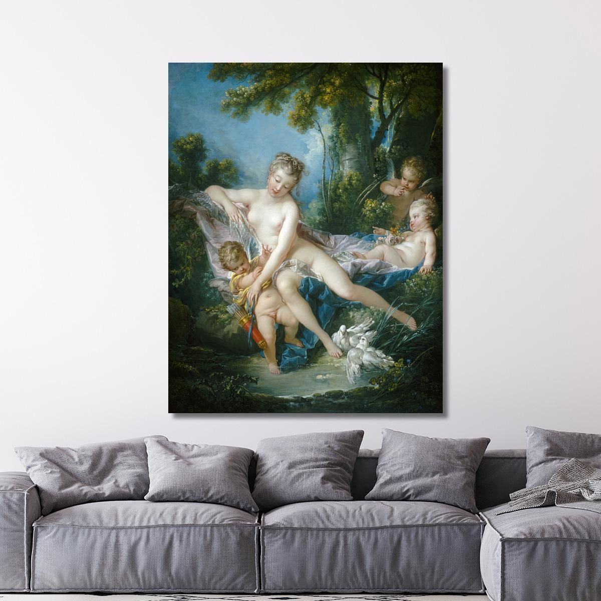 The Bath Of Venus François Boucher fbc84 canvas print 