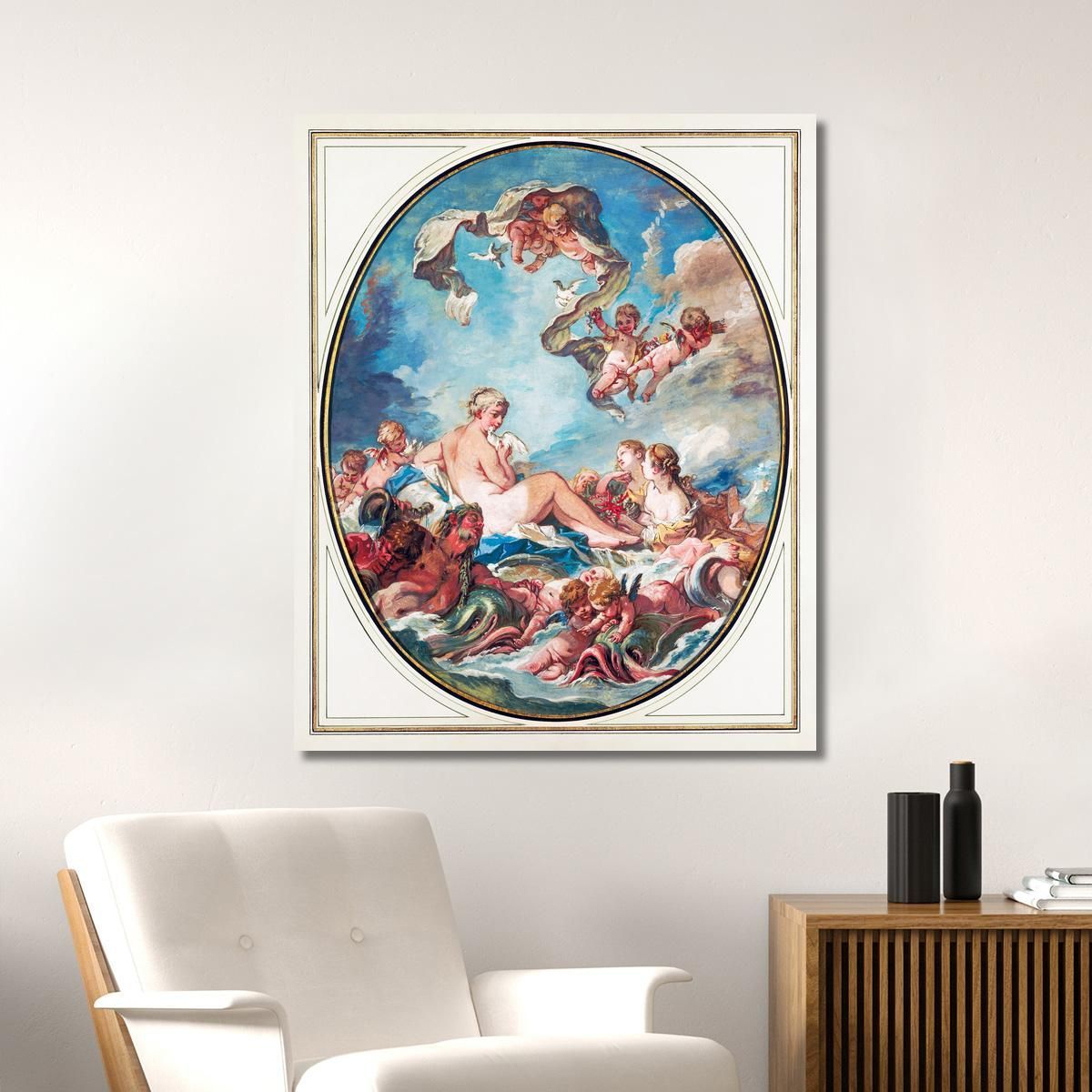 The Birth And Triumph Of Venus François Boucher fbc86 canvas print 