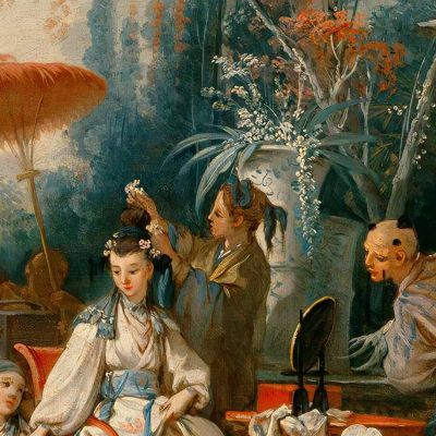 The Chinese Garden François Boucher fbc89 canvas print