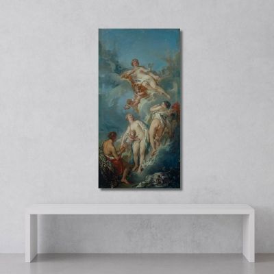 The Judgment Of Paris François Boucher fbc93 canvas print 