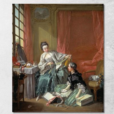 The Milliner François Boucher fbc96 canvas print 