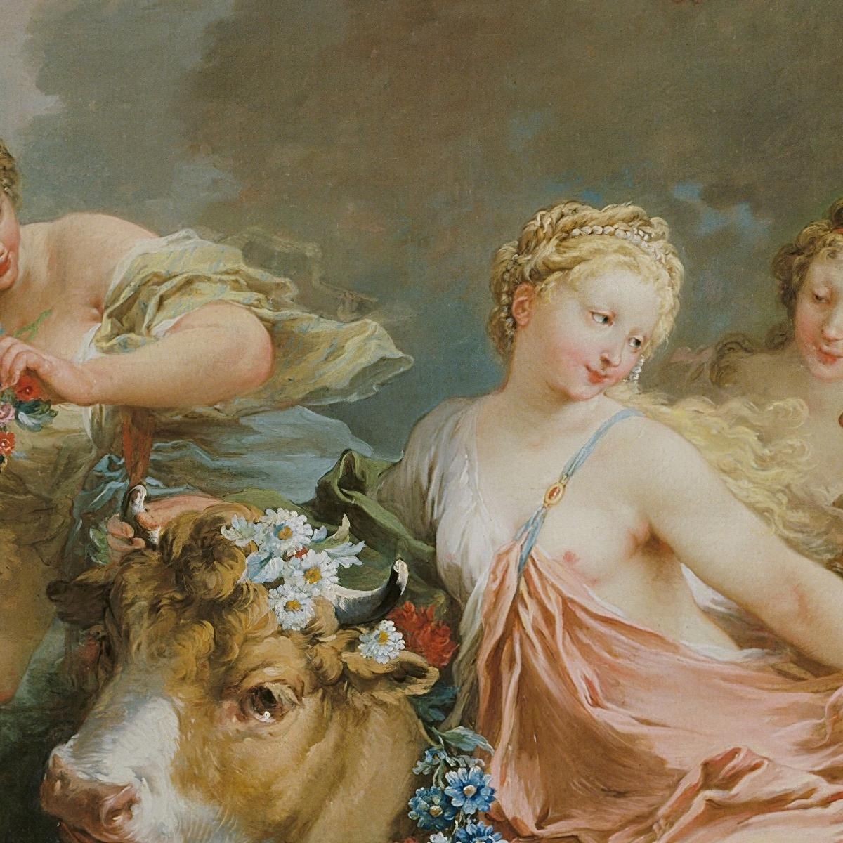 The Rape Of Europa François Boucher fbc97 canvas print