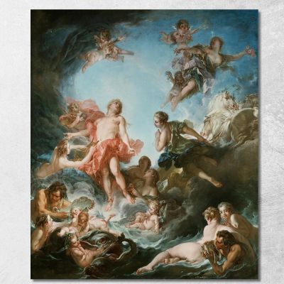 The Rising Of The Sun François Boucher fbc99 canvas print 