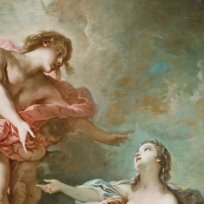 The Setting Of The Sun François Boucher fbc100 canvas print